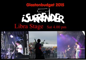 iSurrender Glastonbudget 2015  banner